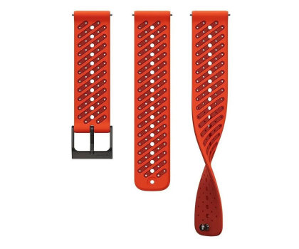 Pasek i akcesoria do zegarków Suunto 22mm Athletic 8 Silicone Strap Coral Orange S+M
